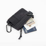 BLACK POUCH WALLET by Thread