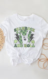 Shamrock and Roll St Patricks Day Graphic Tee