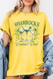 Shamrock's Cocktail Graphic Plus Heavy Cotton T