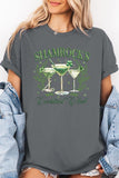 Shamrock's Cocktail Graphic Plus Heavy Cotton T