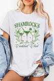 Shamrock's Cocktail Graphic Plus Heavy Cotton T