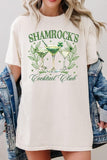 Shamrock's Cocktail Graphic Plus Heavy Cotton T