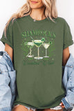 Shamrock's Cocktail Graphic Plus Heavy Cotton T