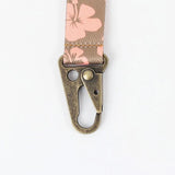 HAWAIIAN FLORAL Keychain Clip by Thread