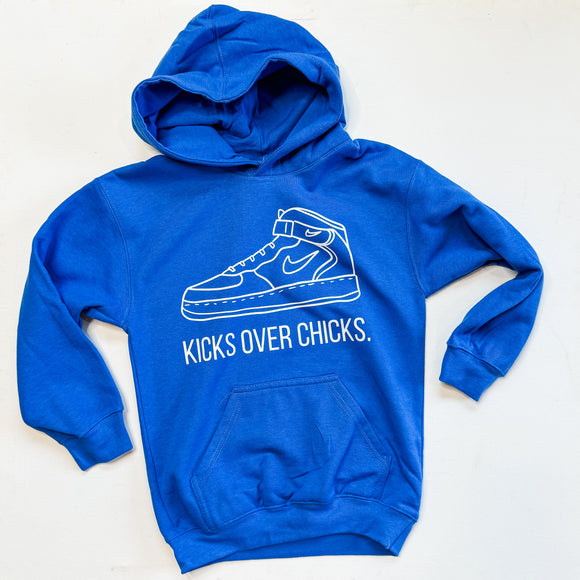 Kicks Before Chicks Hoodie