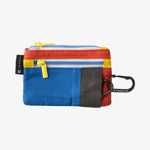 COLOR BLOCK POUCH WALLET by Thread