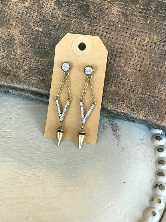 Vintage Chain Link Earrings